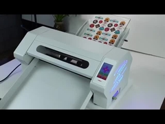 เครื่องตัดฉลากหลายแผ่นฟีดอัตโนมัติระดับมืออาชีพระดับสูงสำหรับอุตสาหกรรมการพิมพ์