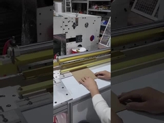 เครื่องเซาะร่องกล่องกระดาษแข็งกึ่งอัตโนมัติสำหรับกล่องของขวัญ