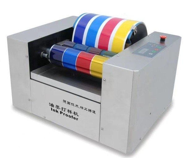 โต๊ะอัตโนมัติ Gravure จุดสี Offset Flexo UV Ink การพิมพ์ Proofer