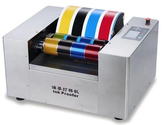 โต๊ะอัตโนมัติ Gravure จุดสี Offset Flexo UV Ink การพิมพ์ Proofer