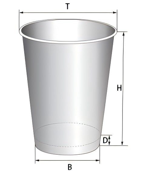 Double Wall Paper Cup Machine 220V/380V 60-80 Pcs/Min 6000W 2400kg