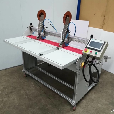 เครื่องติดเทปกาว PLC สำหรับกระดาษคราฟท์และแผ่นพีวีซี