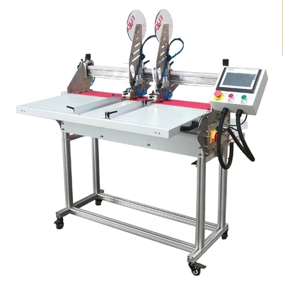 เครื่องเทปสองหน้ากึ่งอัตโนมัติ PVC กระดาษกระดาษแข็งลูกฟูกไม้